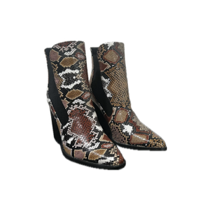 Multi Color Snake Boots