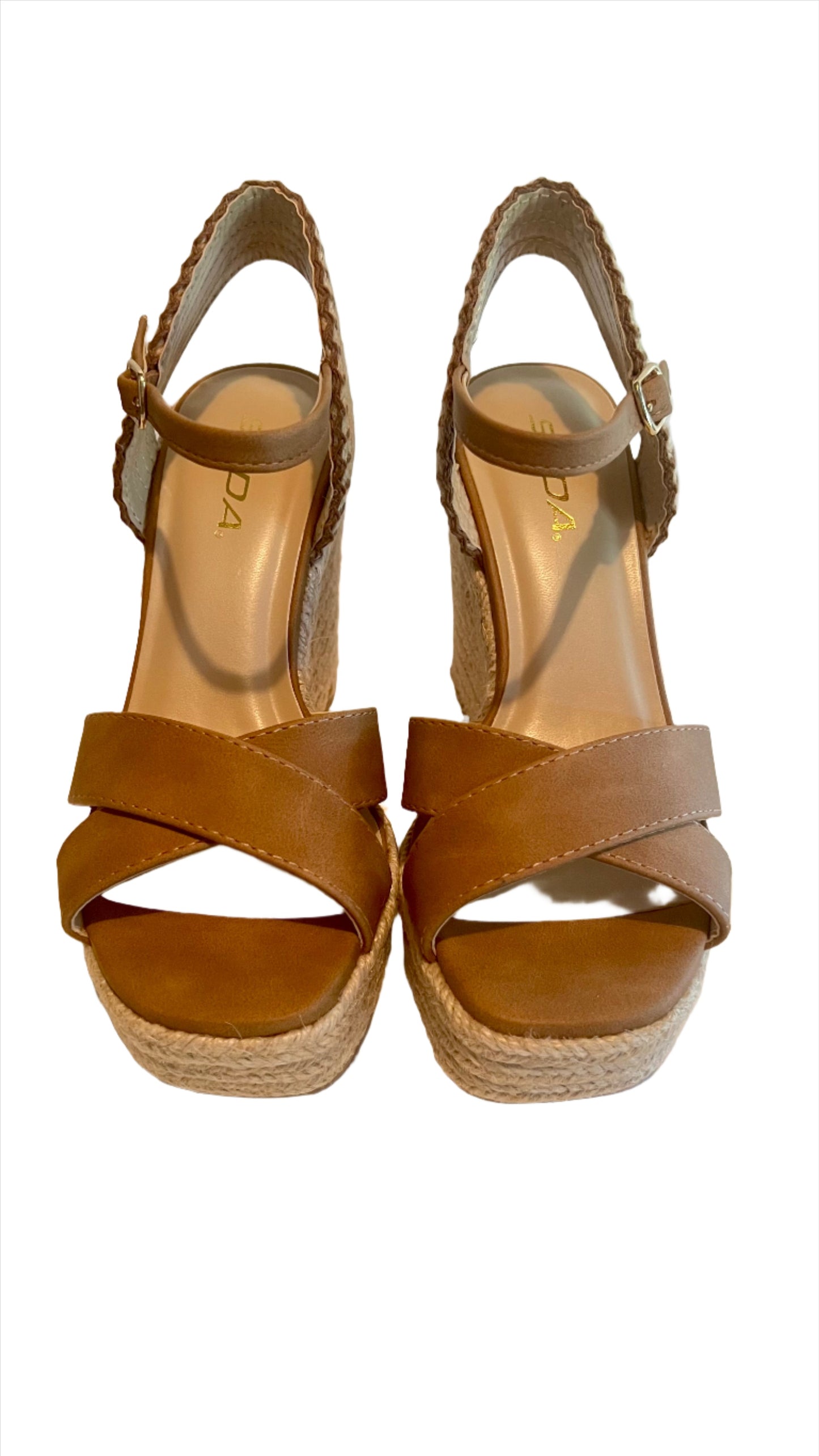 Brown Wedge Heels