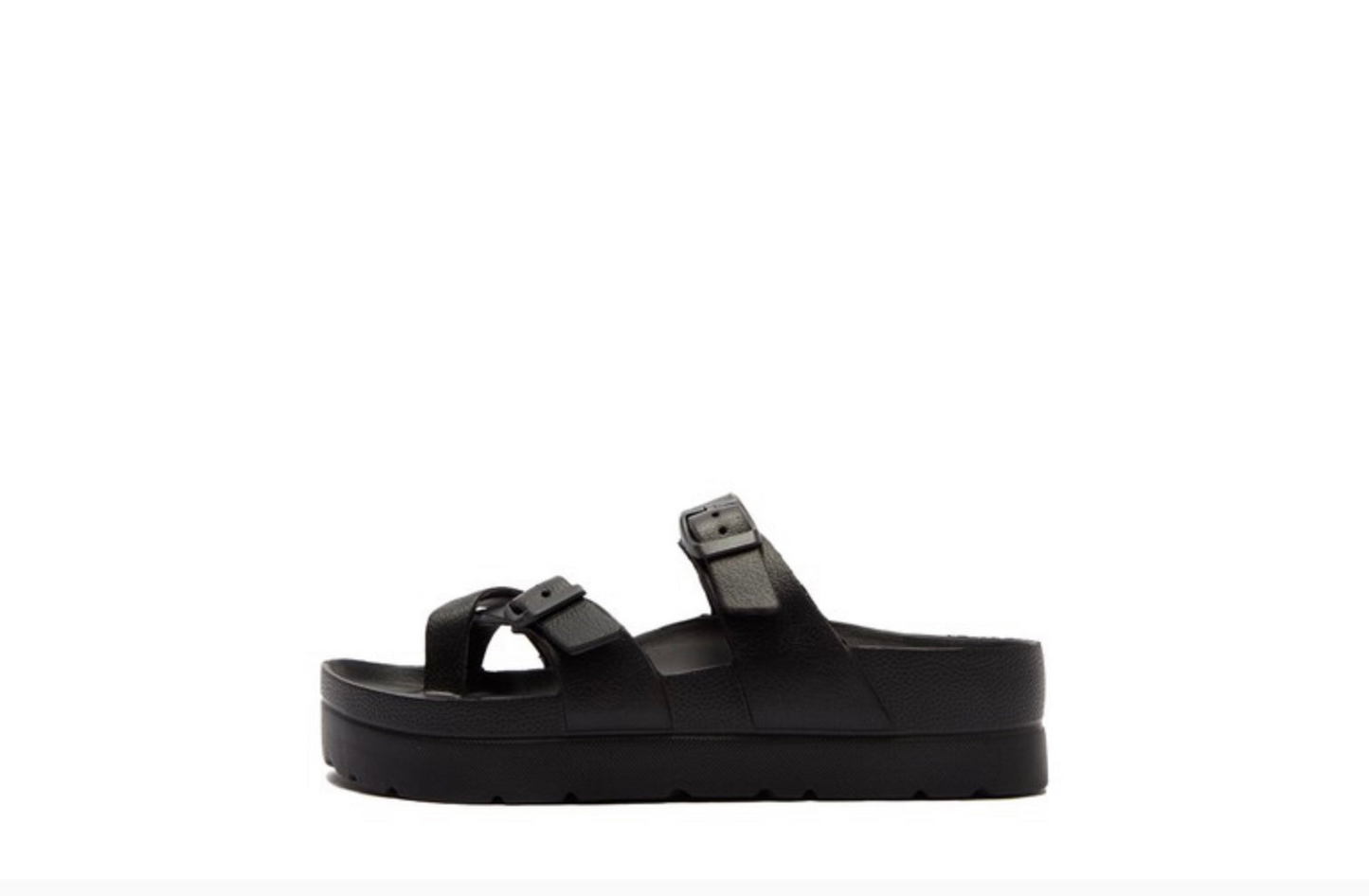 Black Platform Sandals