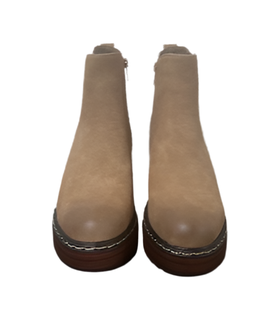 Taupe Booties