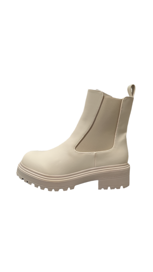 Beige Boots