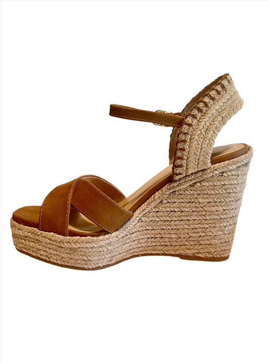 Brown Wedge Heels