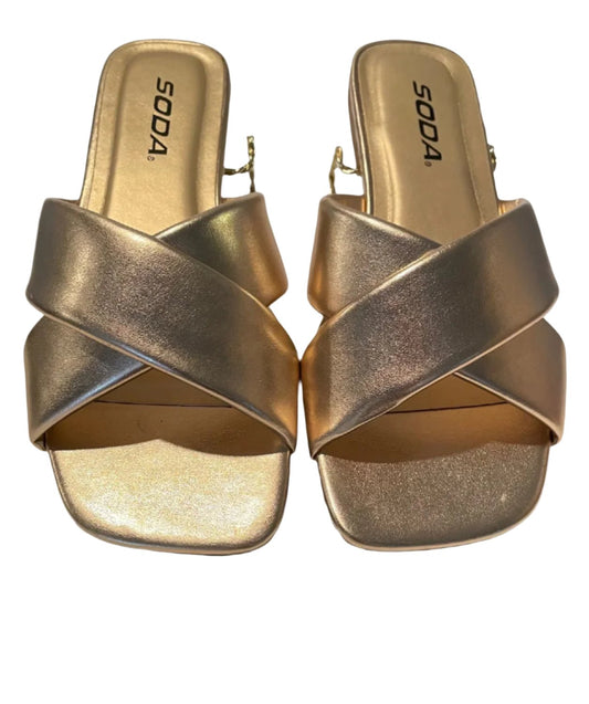 Gold Sandals